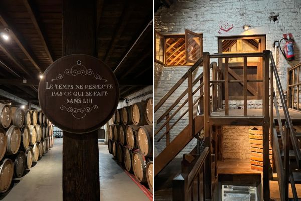 Cantillon da Expedição Cervejeira Bélgica - placa da Cantillon na trip cervejeira para belgica